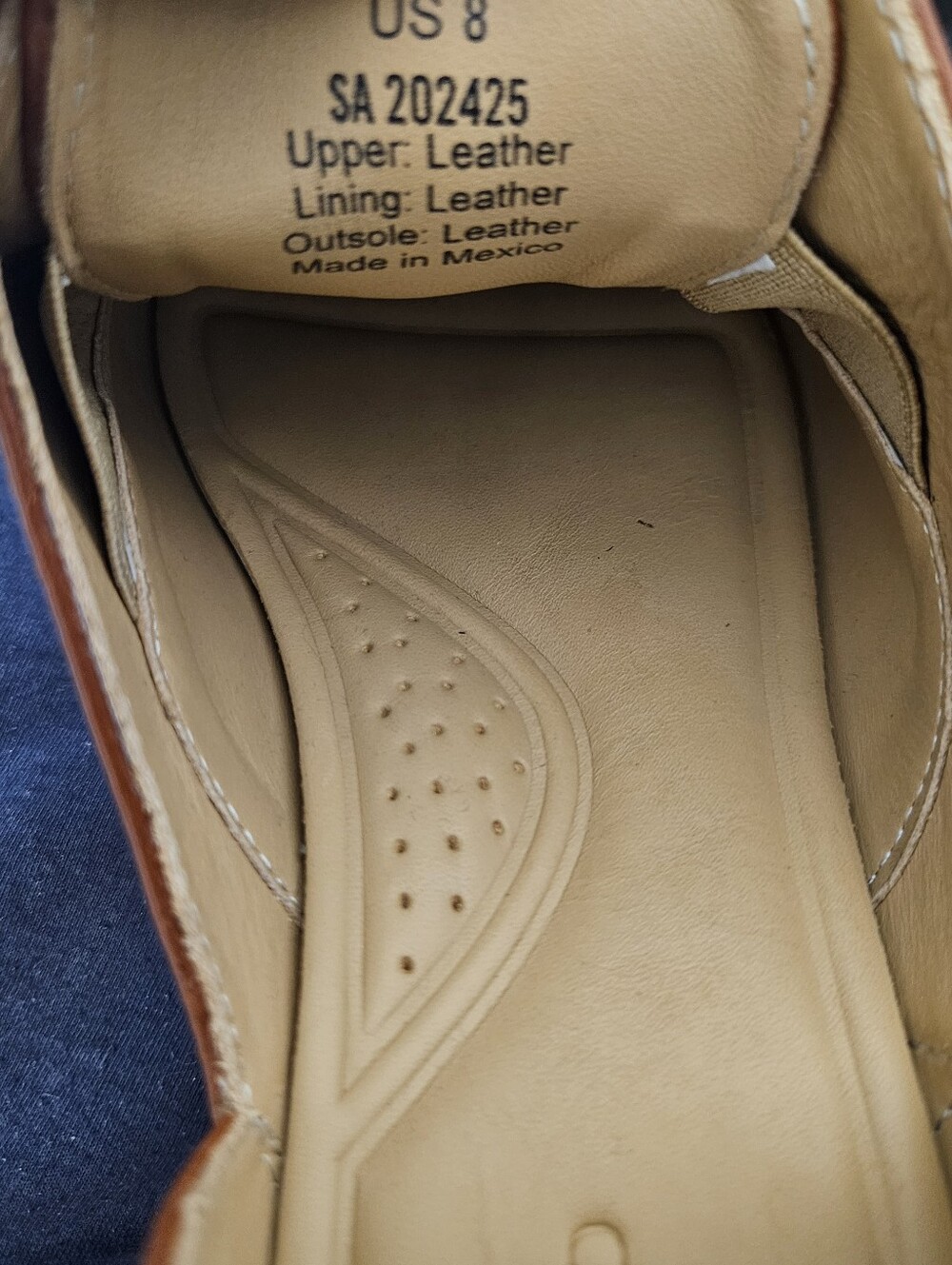 Nisolo Emma d'Orsay Oxfords 2.0 Color Brandy US Women's Size 8 - Picture 8 of 9